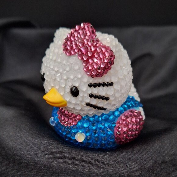 Hello Kitty Rubber Duck, Bedazzled Hello Kitty, Hello Kitty Bling - Picture 6 of 6